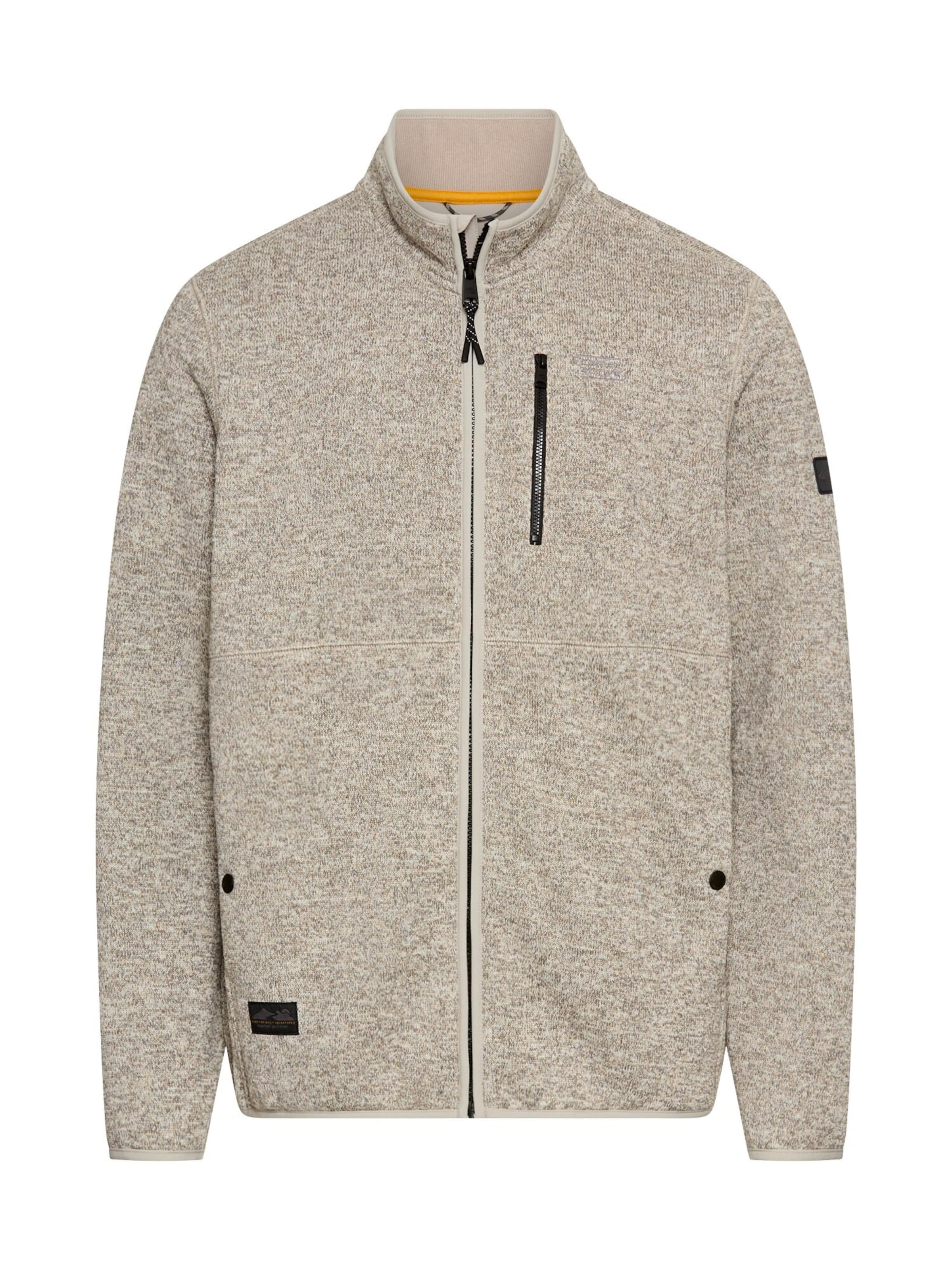 bēšs CAMEL ACTIVE Adīta jaka: no priekšpuses