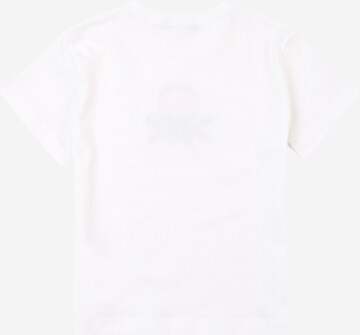 UNITED COLORS OF BENETTON Μπλουζάκι σε λευκό
