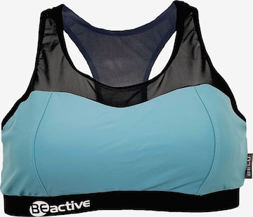 BECO the world of aquasports T-shirt Bikini Top 'BEactive' in Green: front