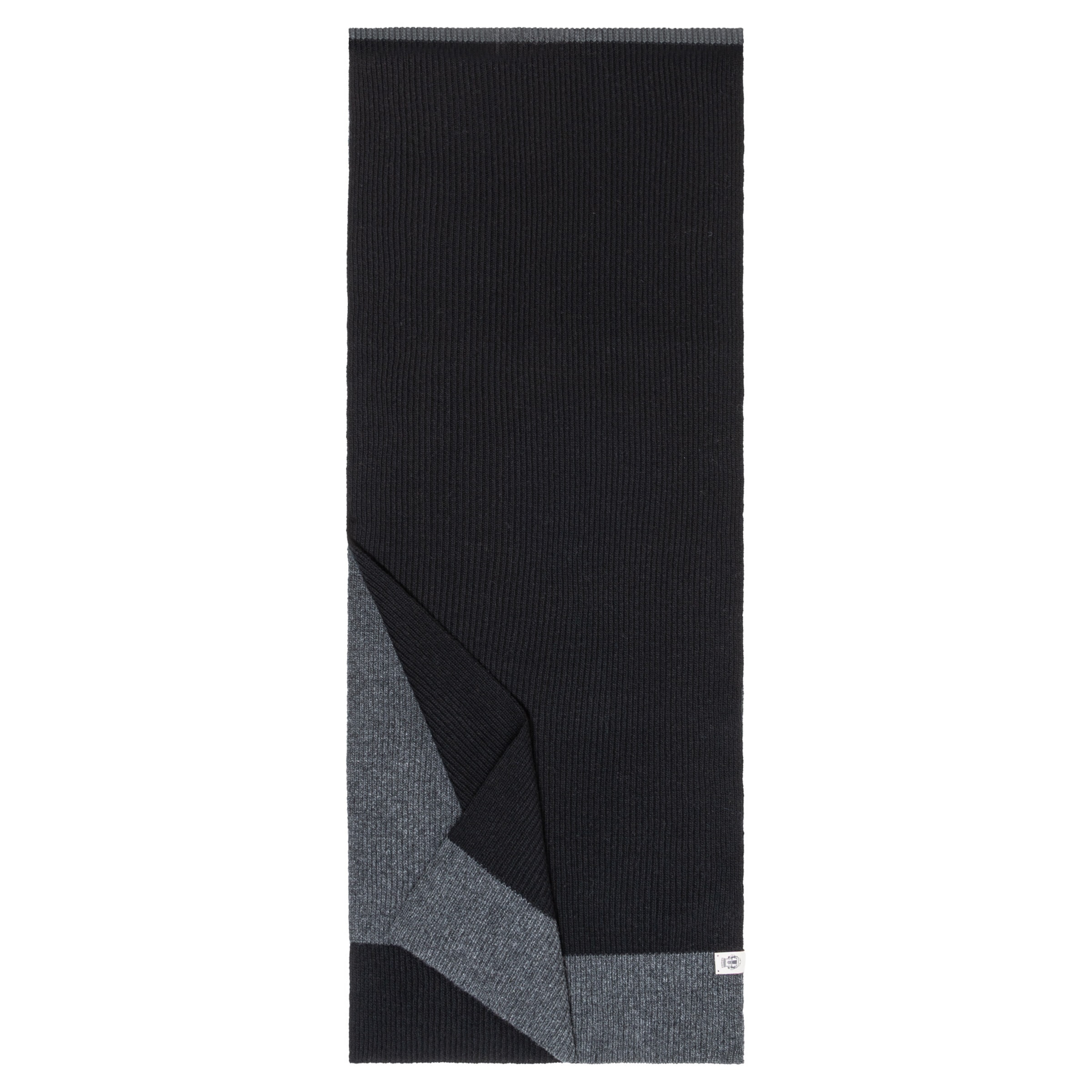 Roeckl Sjaal ' TWO SIDE KNIT SCHAL ' in Zwart: voorkant
