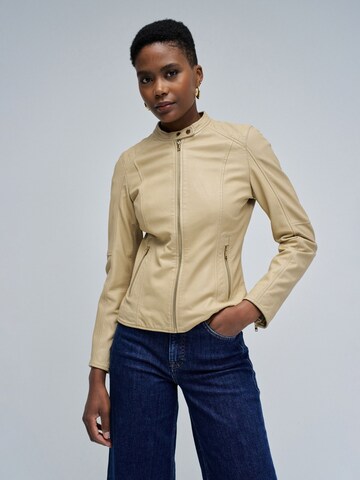 Veste d’hiver Salsa Jeans en beige : devant