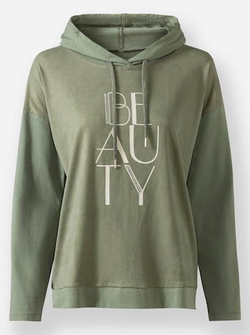 heine - Sudadera en verde: frente