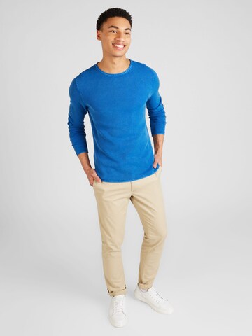 Pull-over QS en bleu