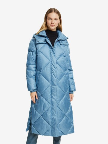 ESPRIT Winter Coat in Blue: front