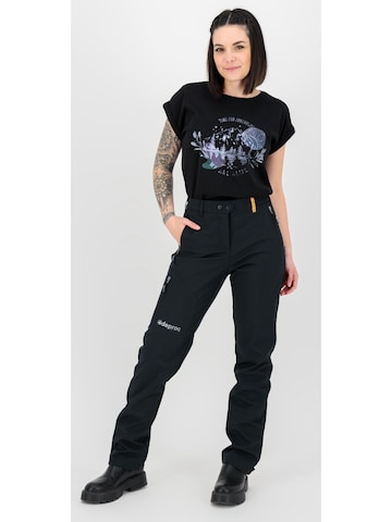 deproc Slimfit Outdoorbroek 'STERLING' in Zwart: voorkant