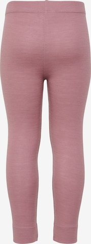 Coupe slim Pantalon de sport Hummel en rose