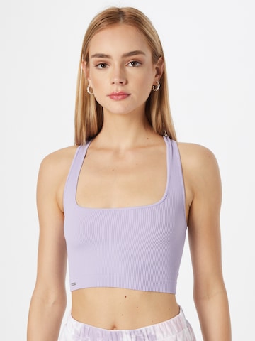 MAGIC Bodyfashion Top in Purple: front