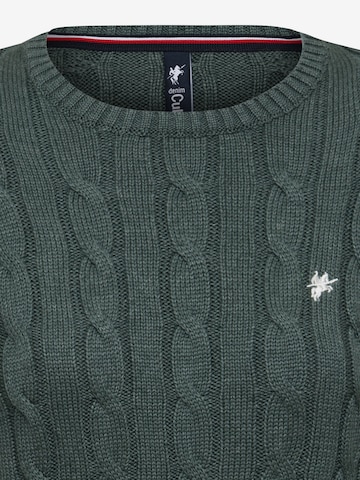 DENIM CULTURE Sweater 'LUDOVICA' in Green