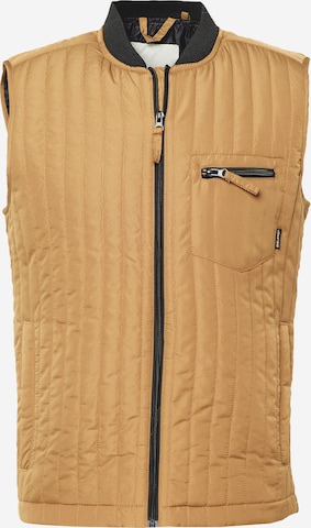 BLEND Vest in Brown: front