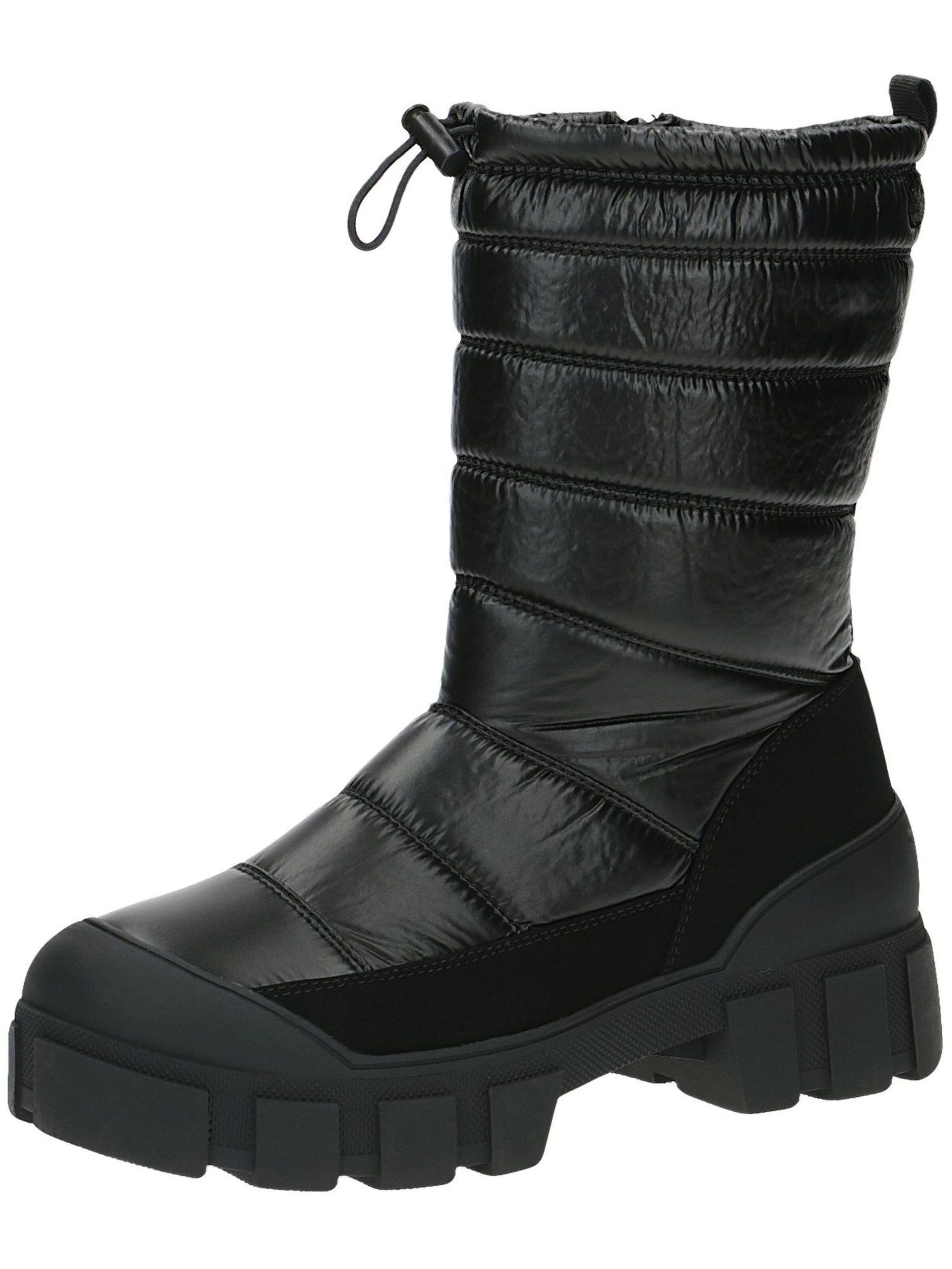 CAPRICE Snowboots in Schwarz: Vorderseite