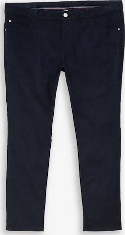 Regular Pantalon TOM TAILOR Men + en bleu : devant