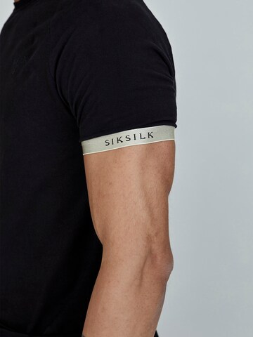 T-Shirt SikSilk en noir