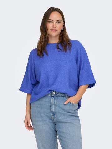 ONLY Carmakoma - Jersey 'CARSIMONI' en azul: frente