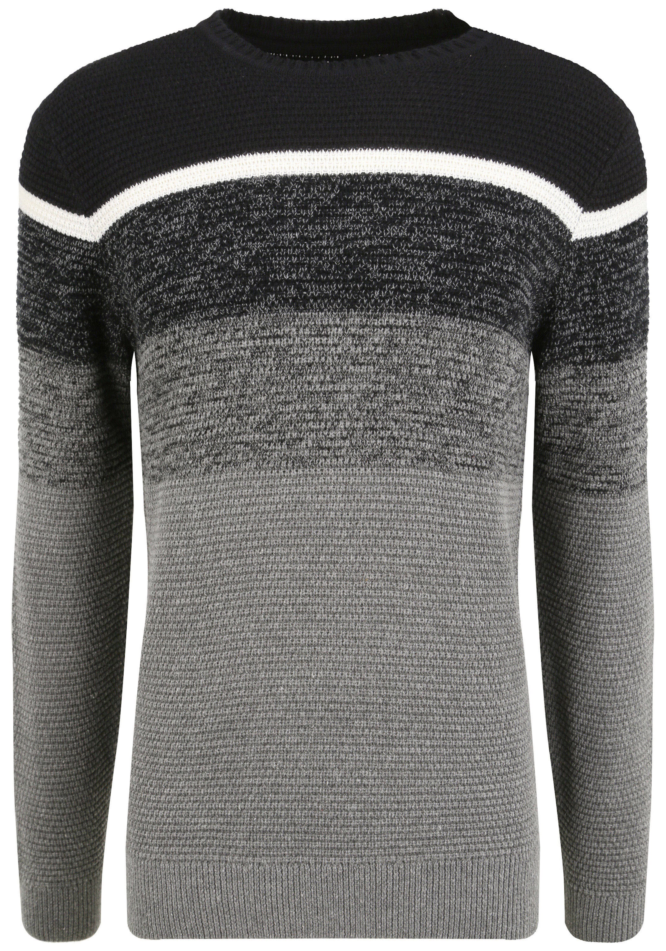 BLEND Trui 'Cedro' in Grijs: voorkant