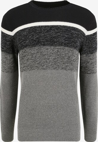 BLEND Sweater 'Cedro' in Grey: front