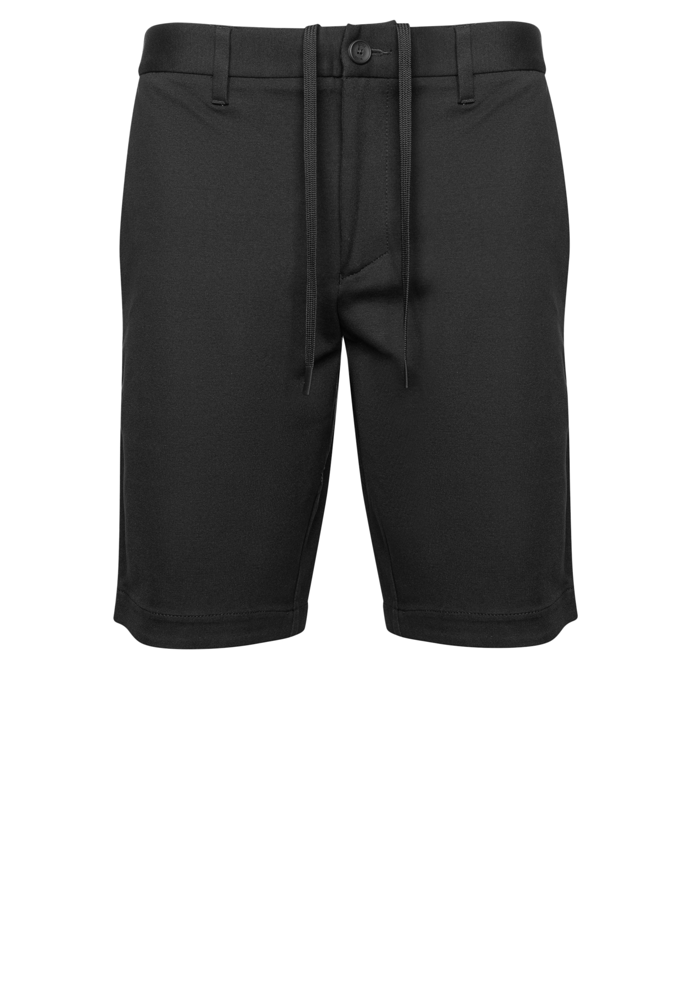 BOSS Regular Shorts in Schwarz: Vorderseite