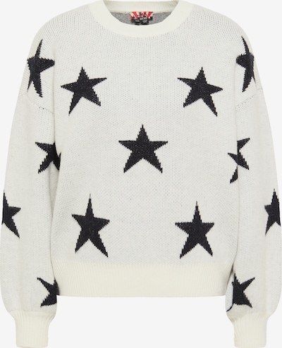 myMo ROCKS Neulepaita värissä musta / valkoinen, Tuotenäkymä