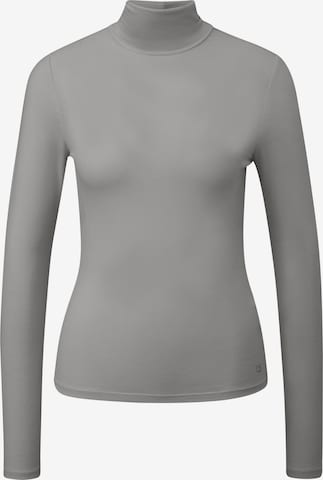QS Shirt in Grijs: voorkant