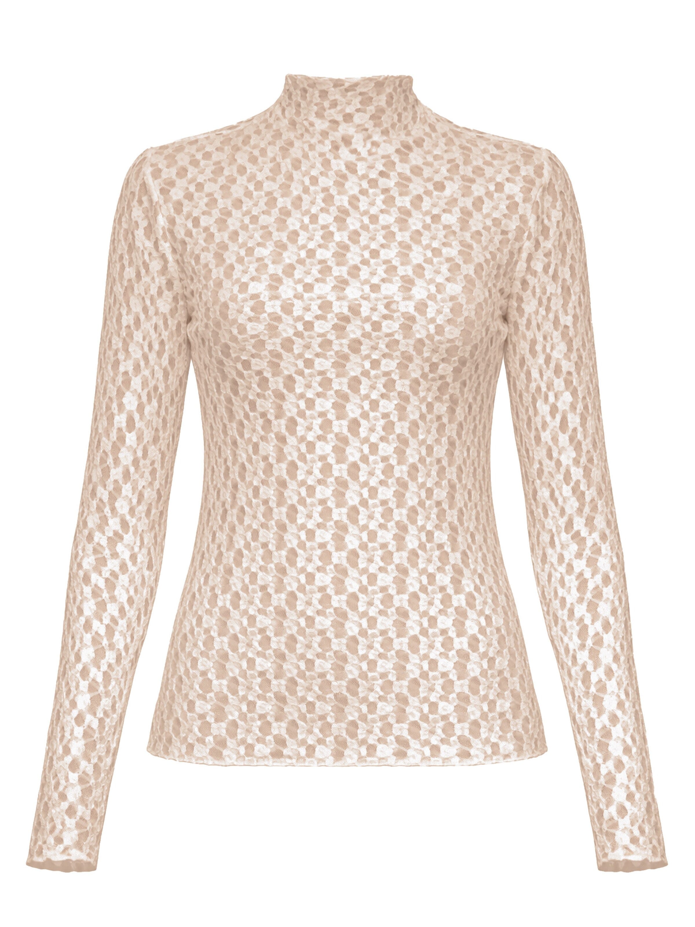 SASSYCLASSY Shirt in Beige: front