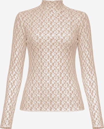 SASSYCLASSY Shirt in Beige: front