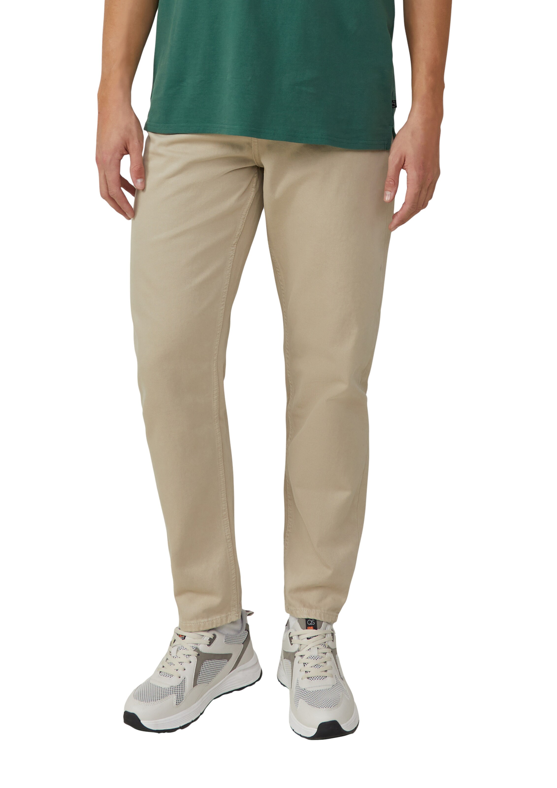 QS Regular Jeans 'Devon' in Beige: front