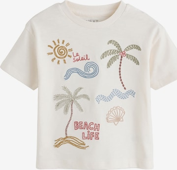 Next Shirt in Beige: voorkant