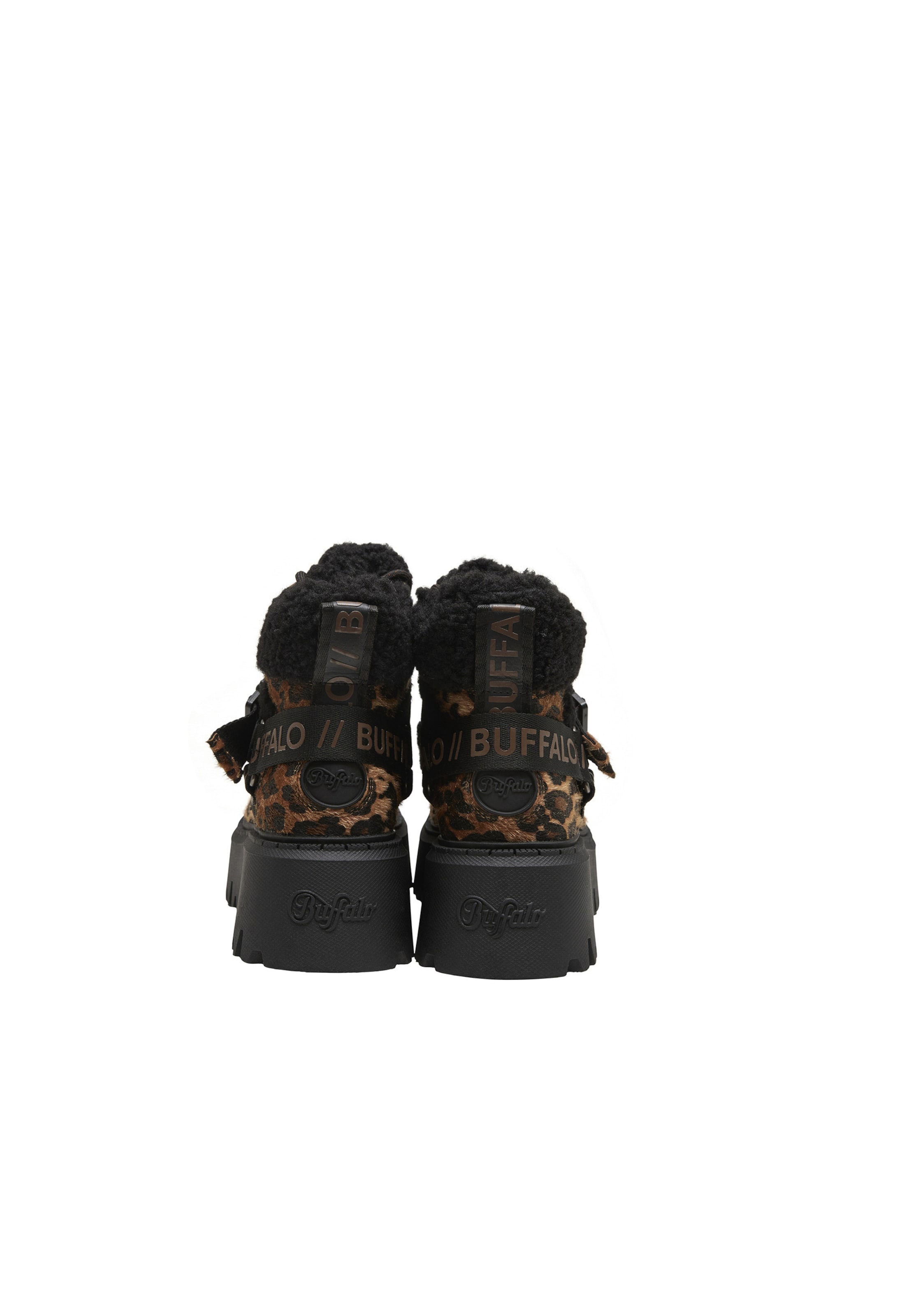 Bottines à lacets 'Aspen' BUFFALO en marron