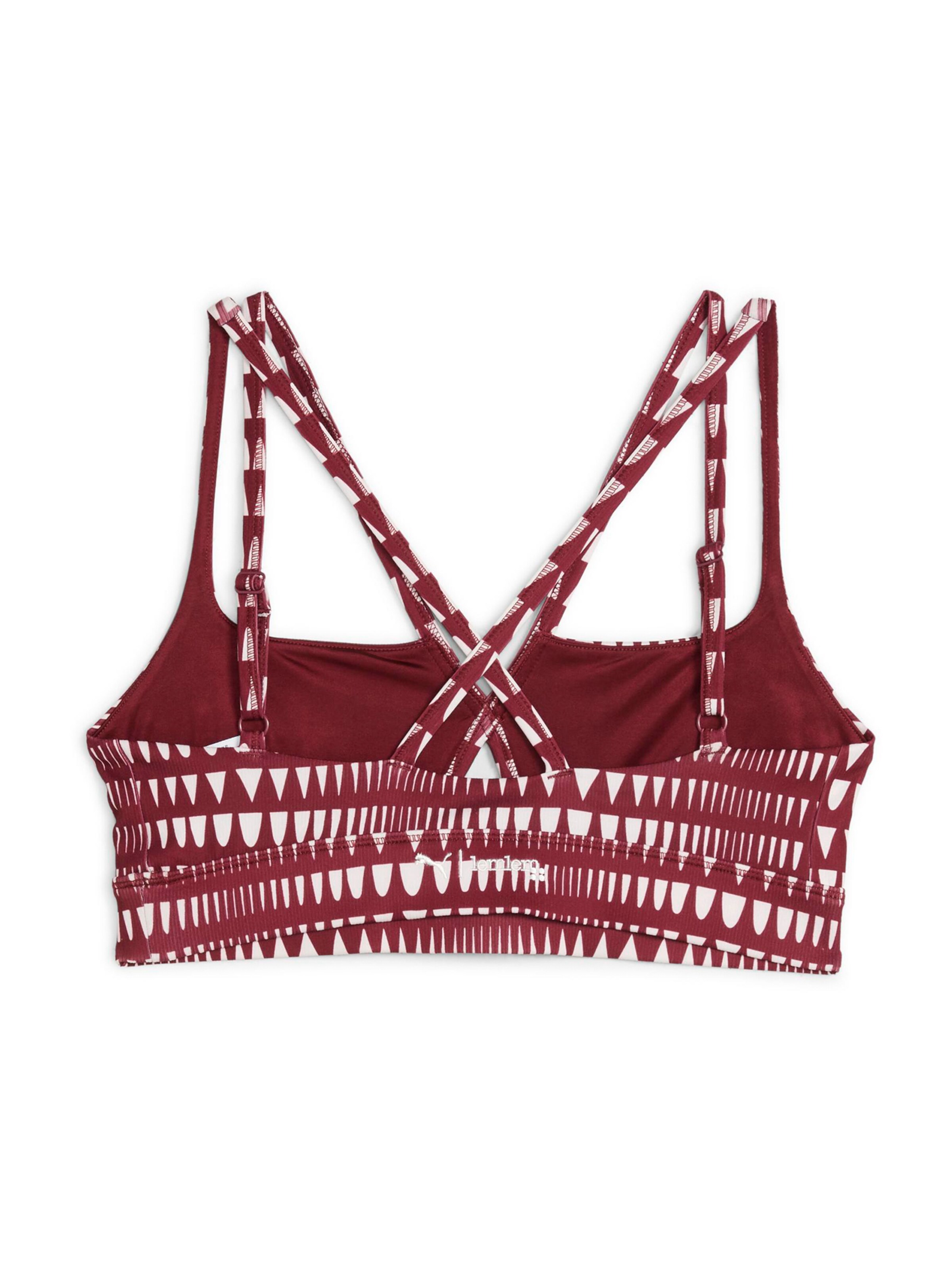 PUMABustier Sportski grudnjak 'PUMA x LEMLEM' - crvena boja