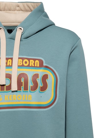 King Kerosin Pullover 'Natural Born Badass' in Grün