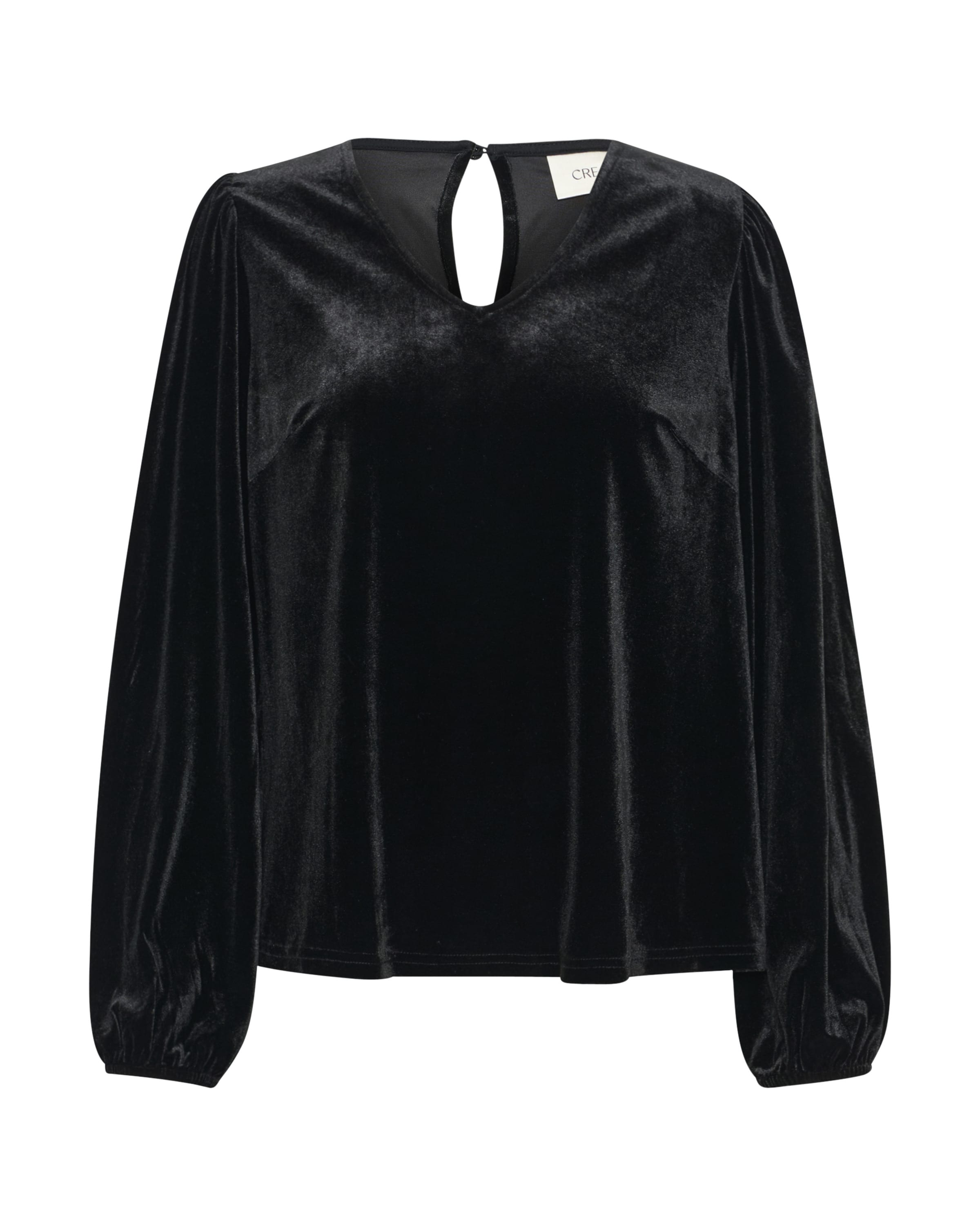 Cream Blouse 'CR Valu' in Black: front
