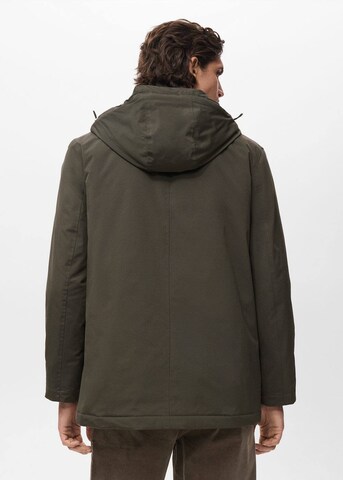 MANGO MAN Between-Seasons Parka 'Tervalo' in Green