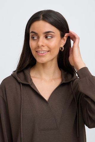 Fransa - Sweatshirt 'FRAURORA' em castanho