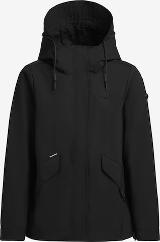 Veste mi-saison 'Sang' khujo en noir : devant