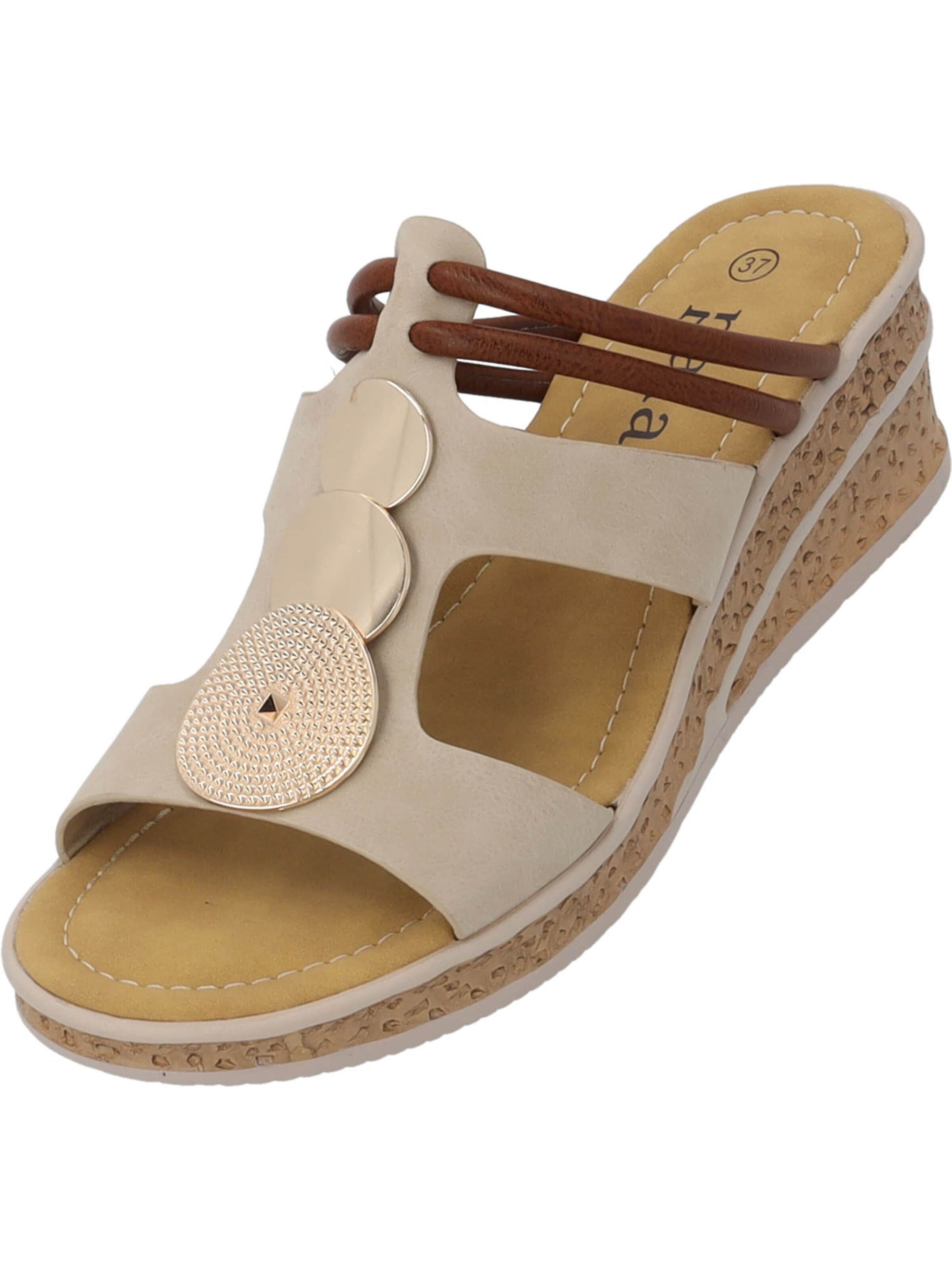 Palado Sandals 'Palado Siolma' in Beige: front