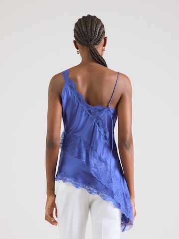 Haut 'NOOR' TOPSHOP en bleu