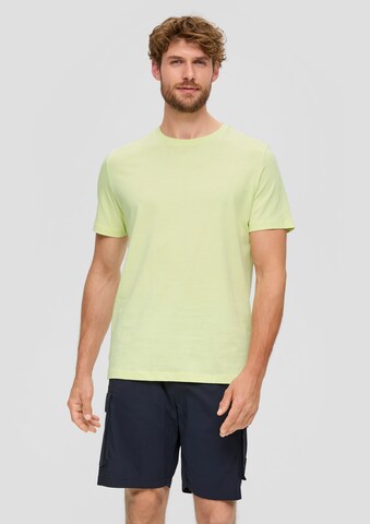 T-Shirt s.Oliver en vert : devant