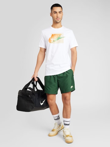 Nike Sportswear Štandardný strih Nohavice - Zelená