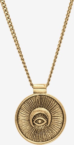 Haze&Glory Necklace 'Sun' in Gold: front