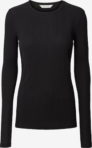 Gai+Lisva Shirt 'Thyra' in Zwart: voorkant