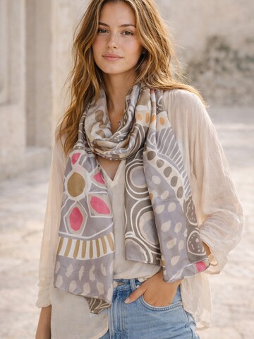COLLEZIONE ALESSANDRO Scarf 'Holanda' in Grey