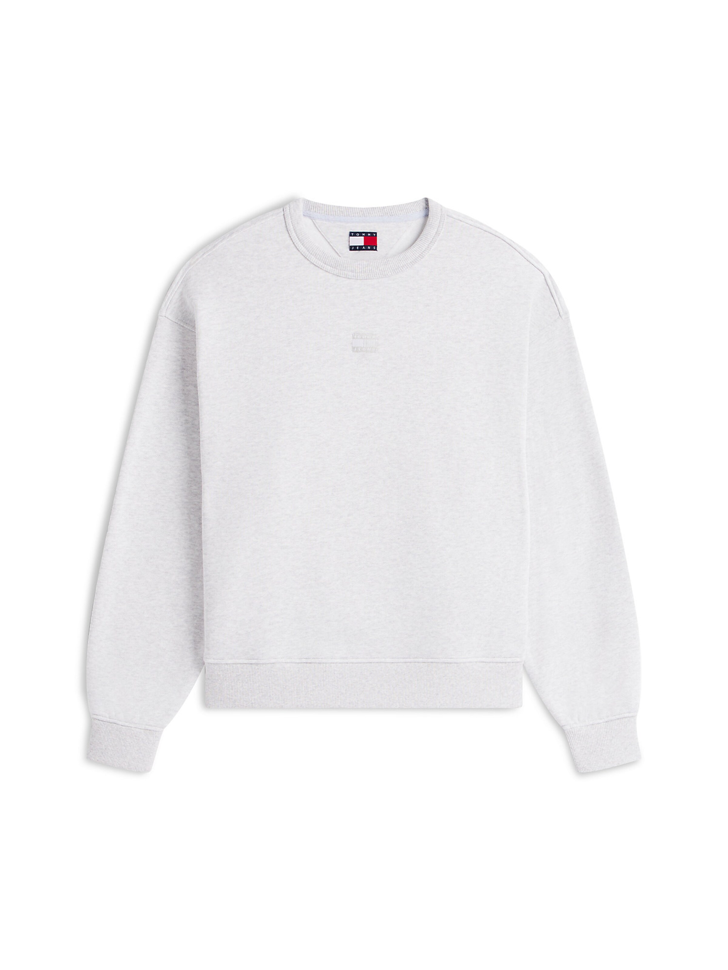 Tommy Jeans Sweatshirt in Grey: front