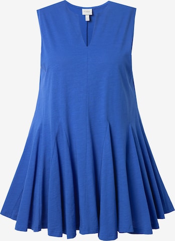 Ulla Popken Tuniek in Blauw: voorkant