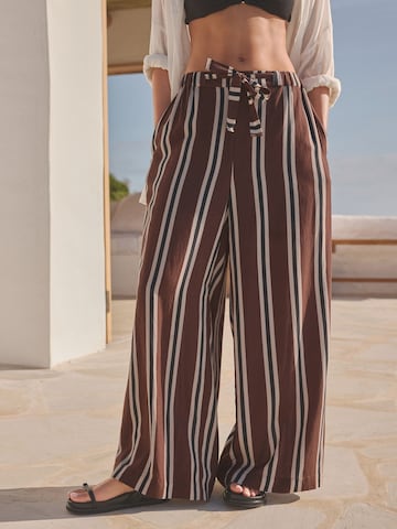 Next Wide leg Pants in Brown