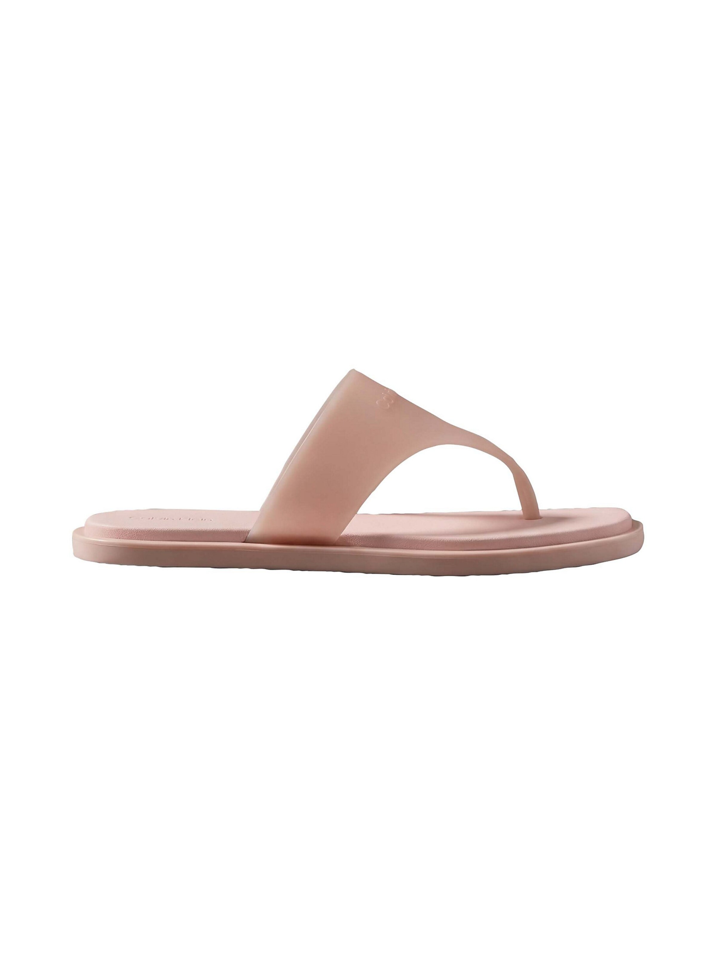 Tongs 'Finni' Calvin Klein en rose : devant