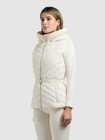 Gilet 'Demie' di khujo in bianco
