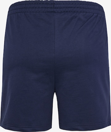 Hummel Regular Workout Pants 'GO 2.0' in Blue