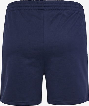 Hummel Regular Sportshorts 'GO 2.0' in Blau