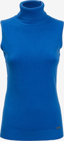 mėlyna Influencer Palaidinė be rankovių: priekis