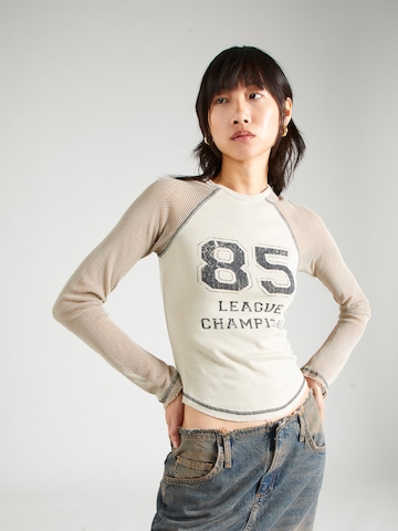 BDG Urban Outfitters - Camisa em bege: frente