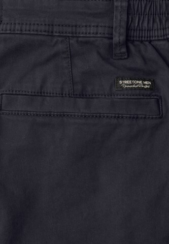 Street One MEN Regular Chino Pants in Blue